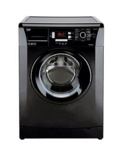 Beko Wmb714422B 7Kg Load, 1400 Spin Washing Machine - Black
